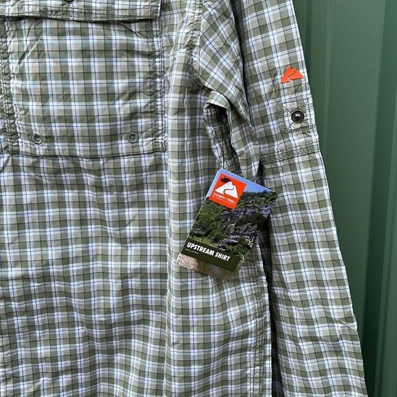 Men's Upstream Outdoor Shirt with Long Sleeves, UPF 50+, Size XL - Picture 3 of 11